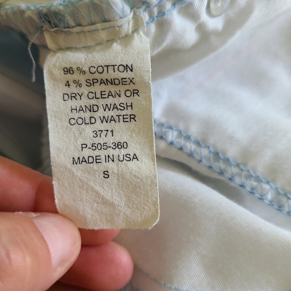 FOREVER 21 blue striped pants - Picture 8 of 8